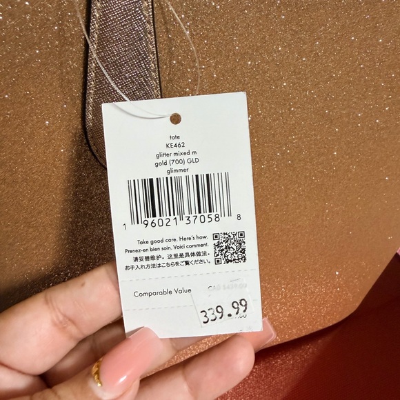 Kate Spade Sparkling Gold Tote and Wallet Set - Picture 15 of 15